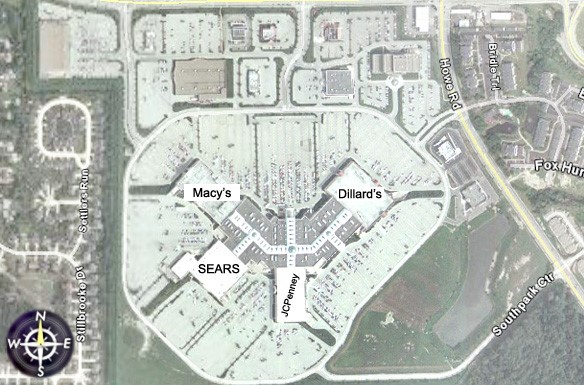 southpark mall map