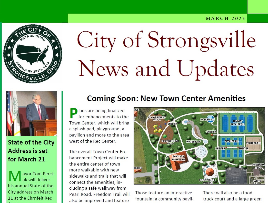 Here's the March Newsletter