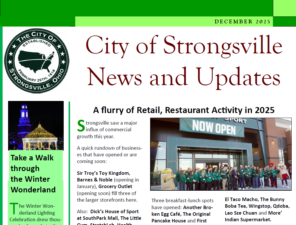 December Newsletter is Available