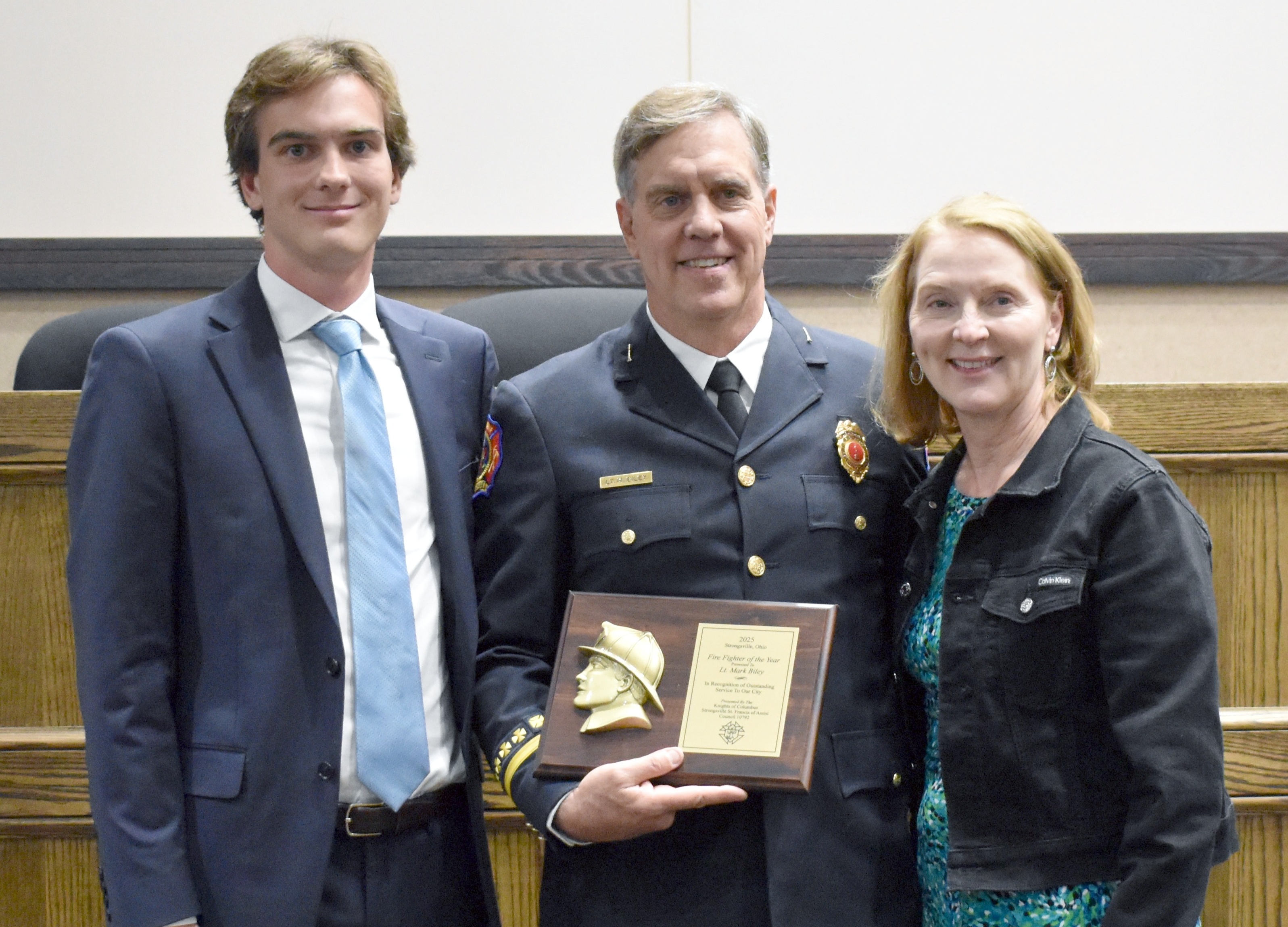 Mark Biley is Firefighter of the Year