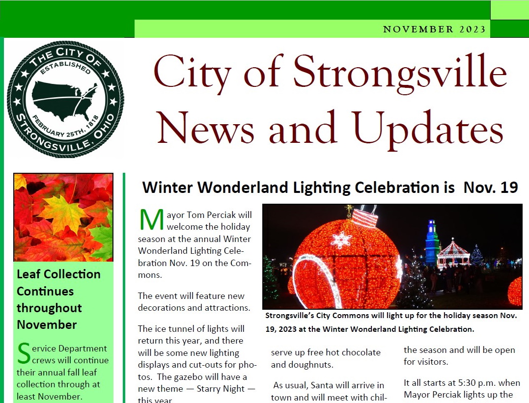 November Newsletter is Available