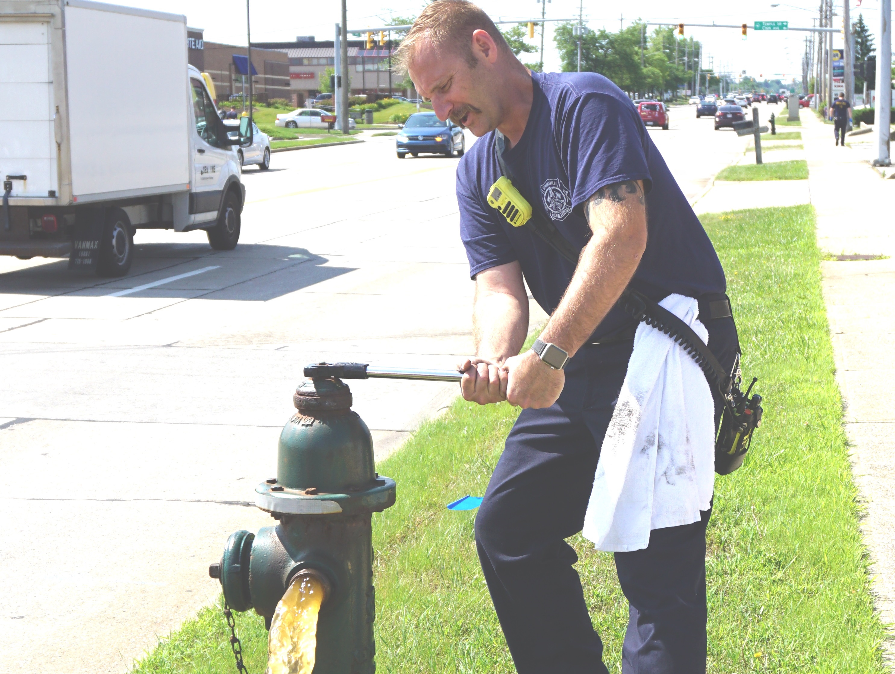 Spring Hydrant Flushing is Under Way