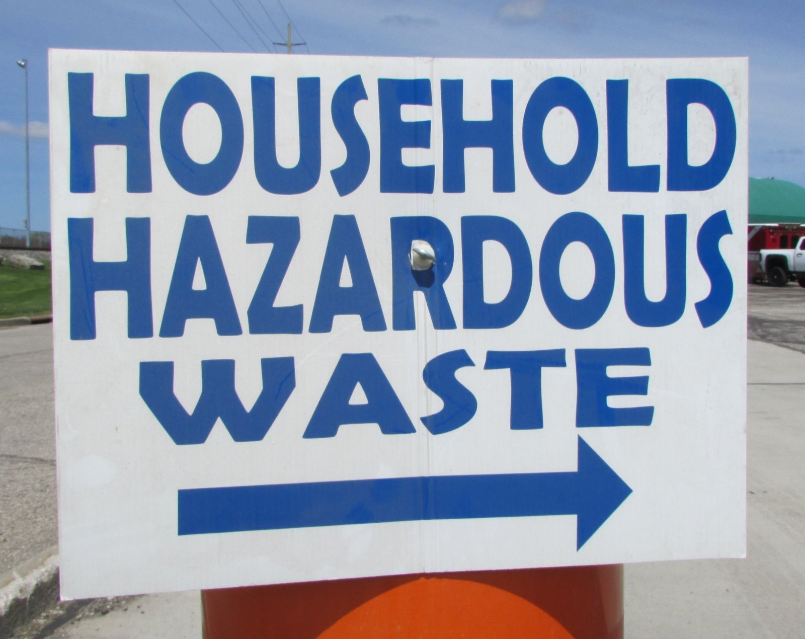 Household Hazardous Waste Collection is May 3-4
