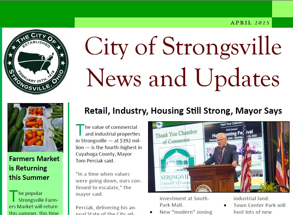 April Newsletter is Now Available