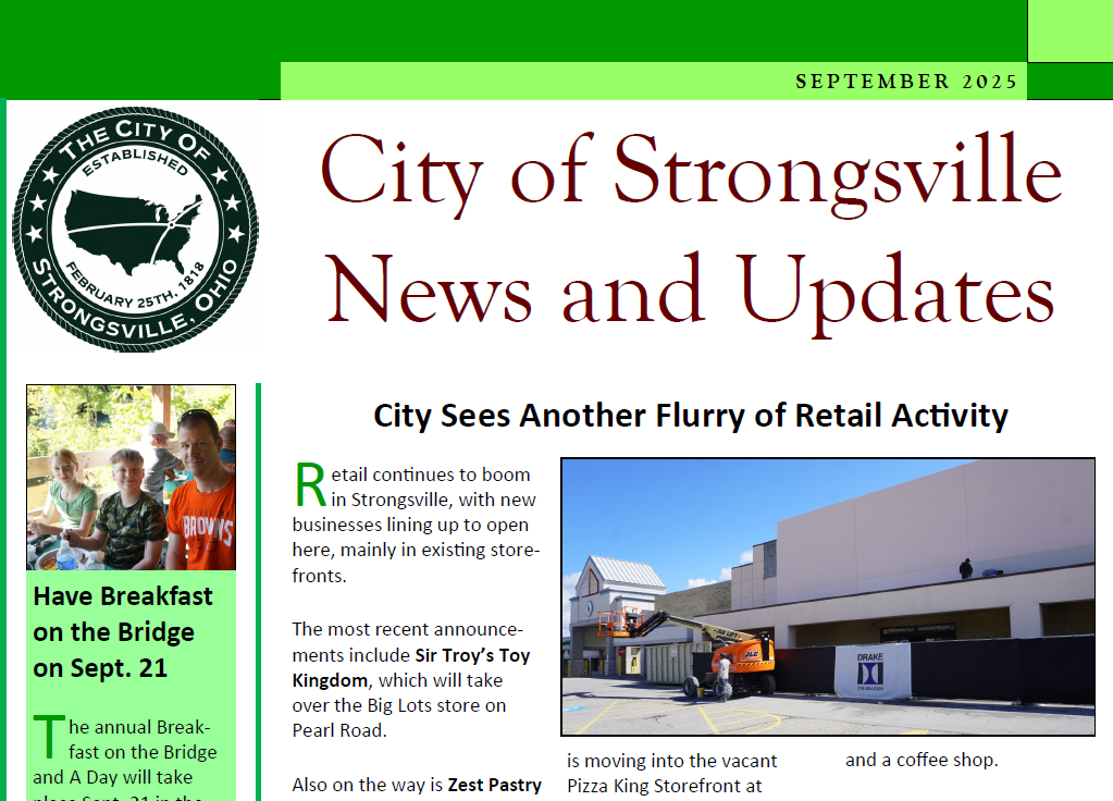 September Newsletter is Out