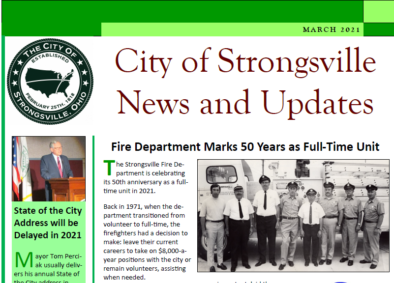 Here's the March Newsletter