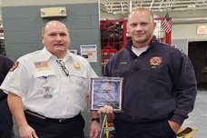 Fire Department Presents Awards