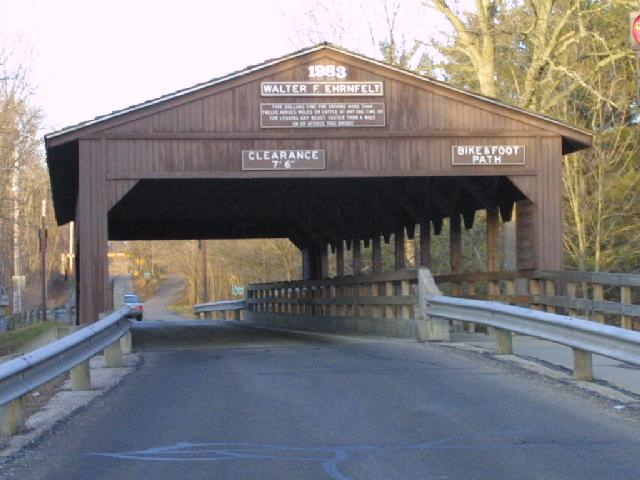 Covered Bridge Closed March 1 to August