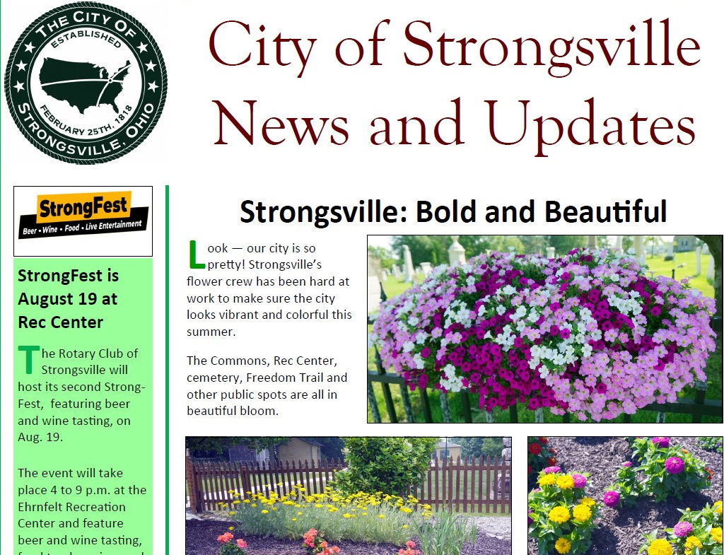 August Newsletter is Available