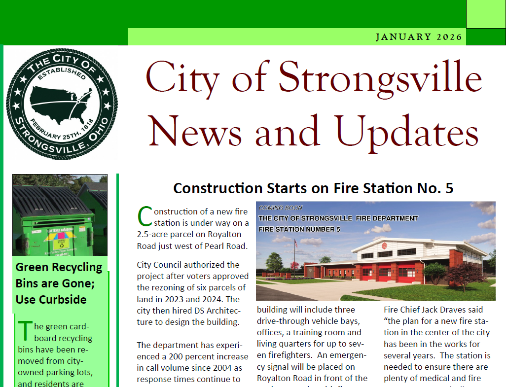 January Newsletter is Out