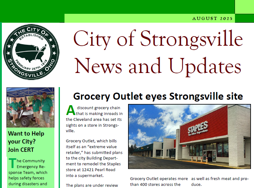 Here's the August Newsletter