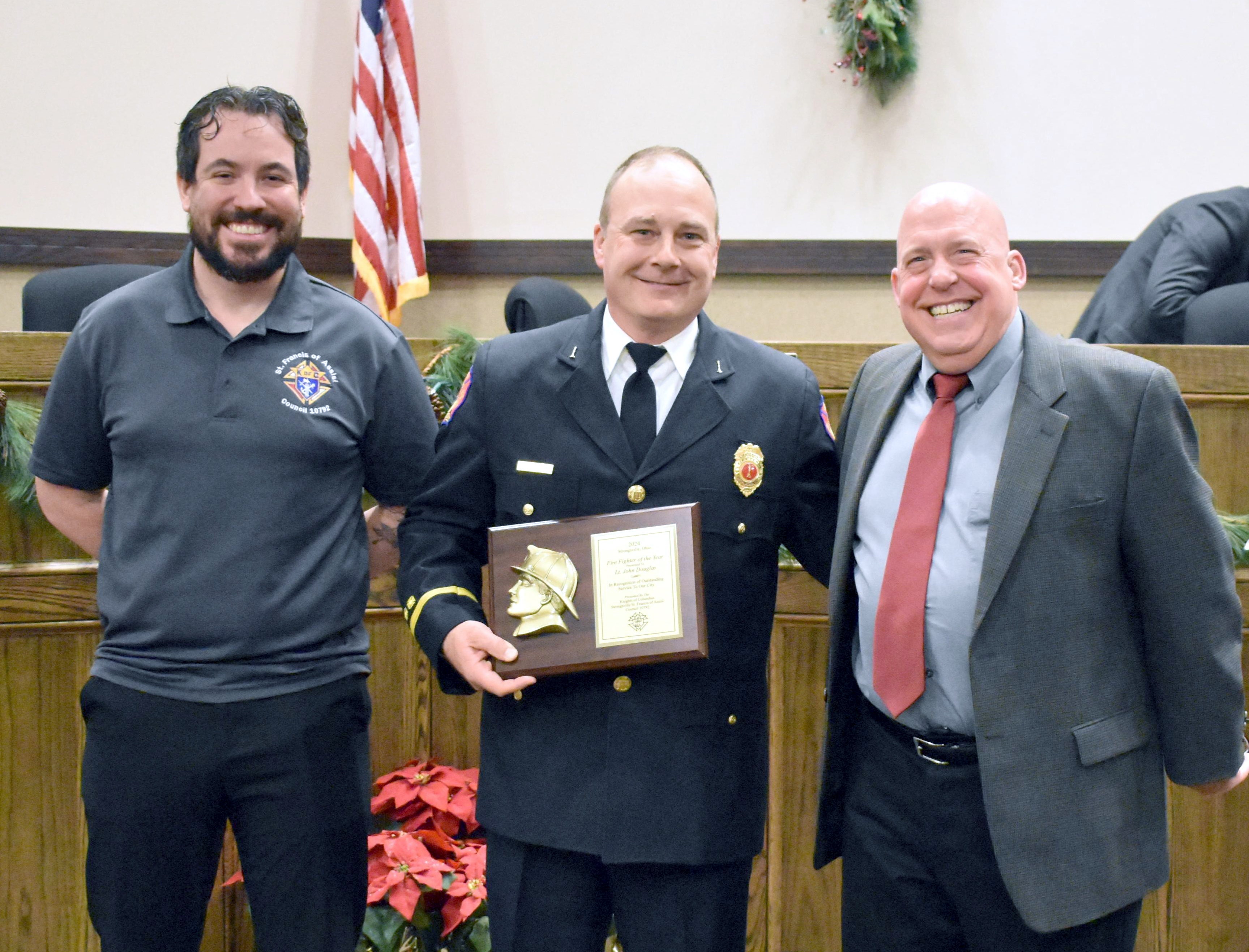 Douglas is Firefighter of the Year 