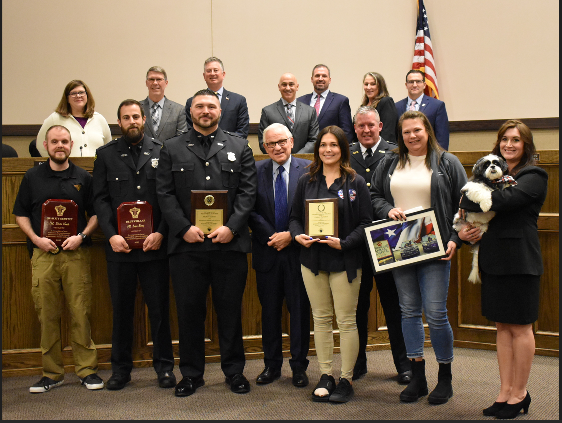 Police Officers, Dispatcher Honored