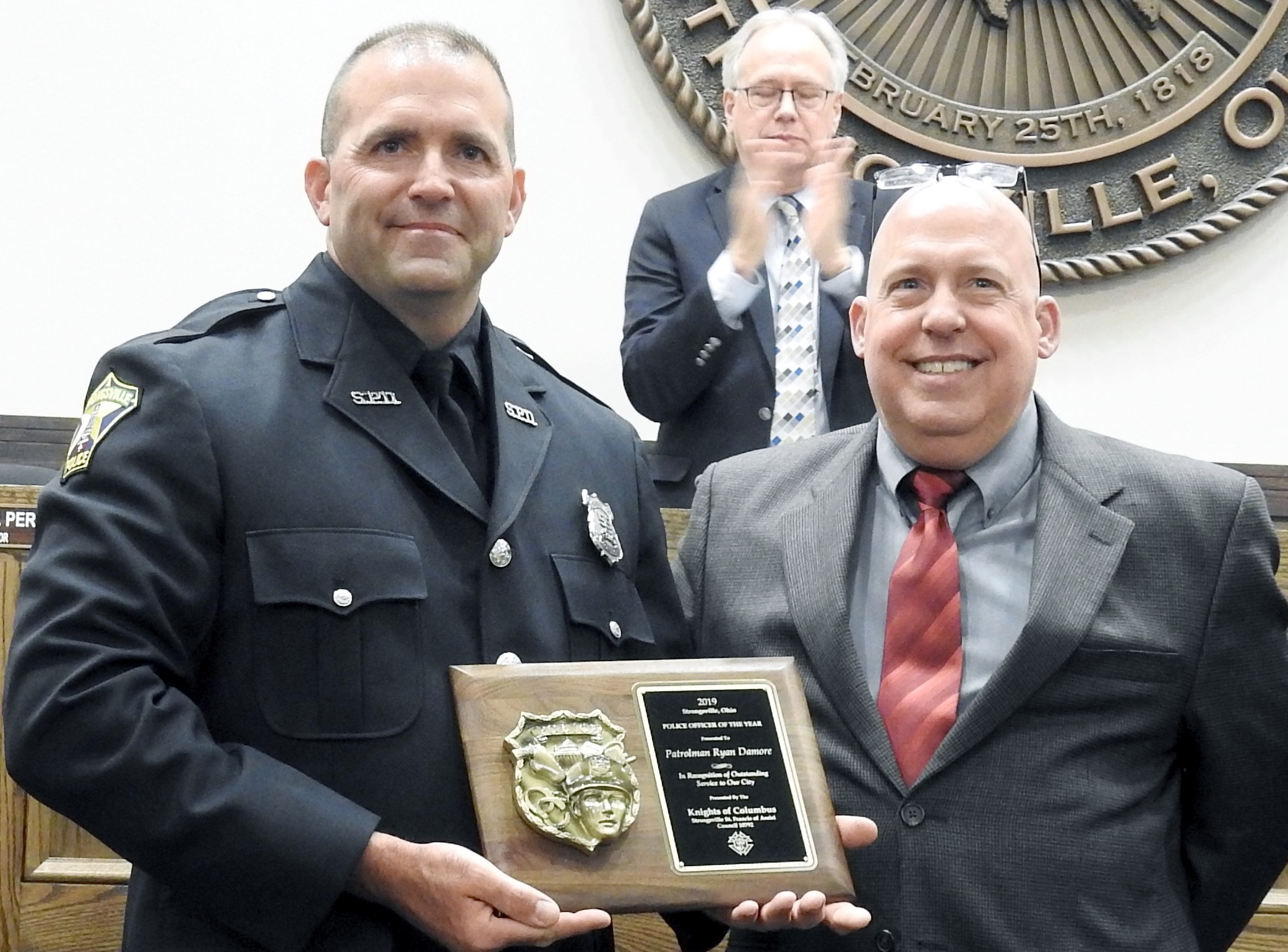 Officers Honored for Going Above and Beyond in 2018