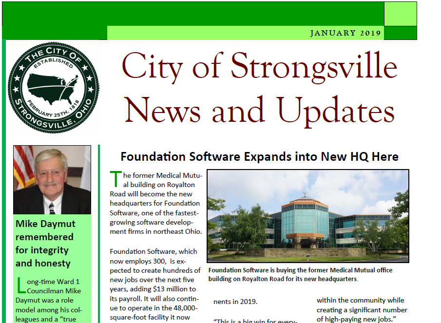 January Newsletter is Now Available