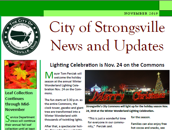 November Newsletter is Available