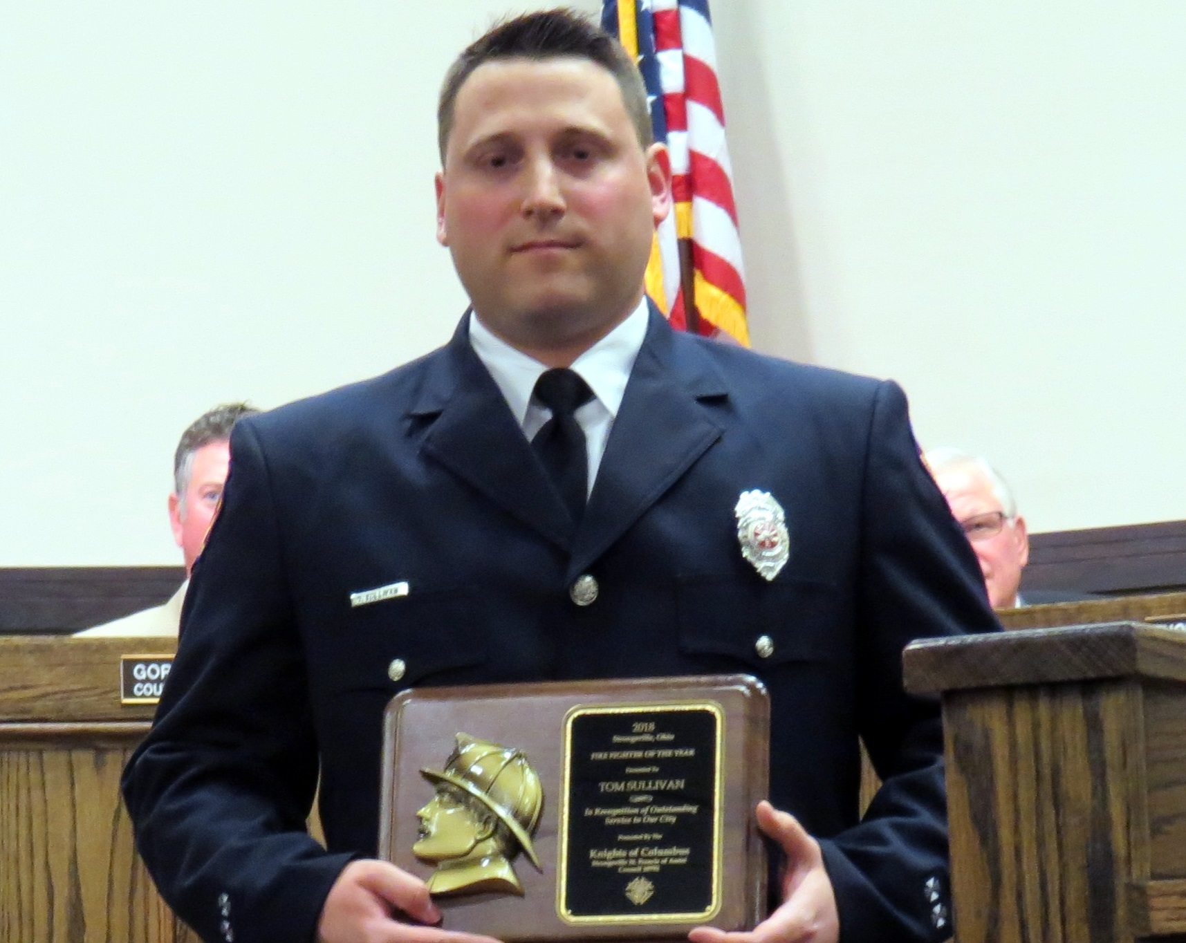 Sullivan is Firefighter of the Year