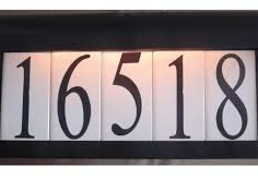 Make Sure Safety Forces Can See Your Address