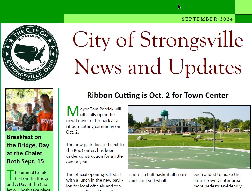 September Newsletter is Out