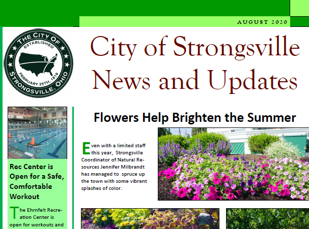 Here's the August Newsletter