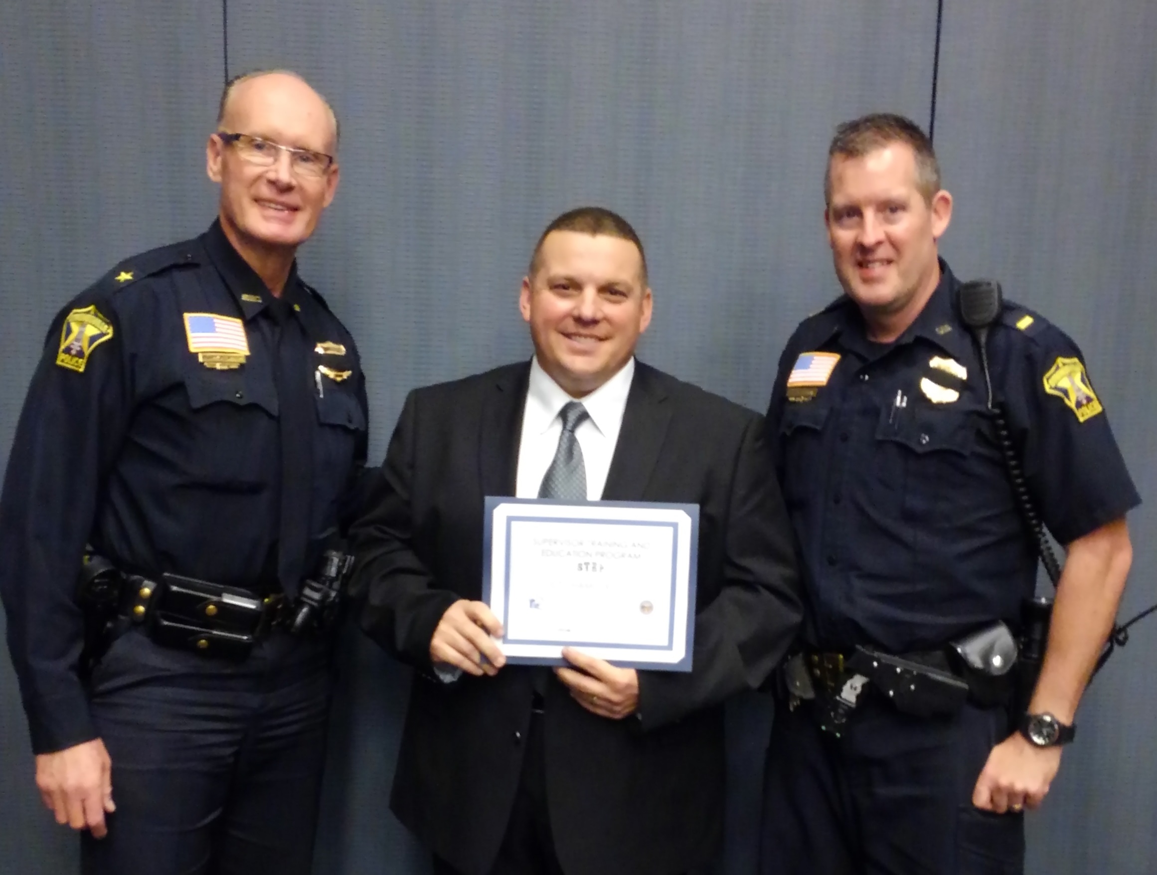 Kelley Graduates from Supervisor Training