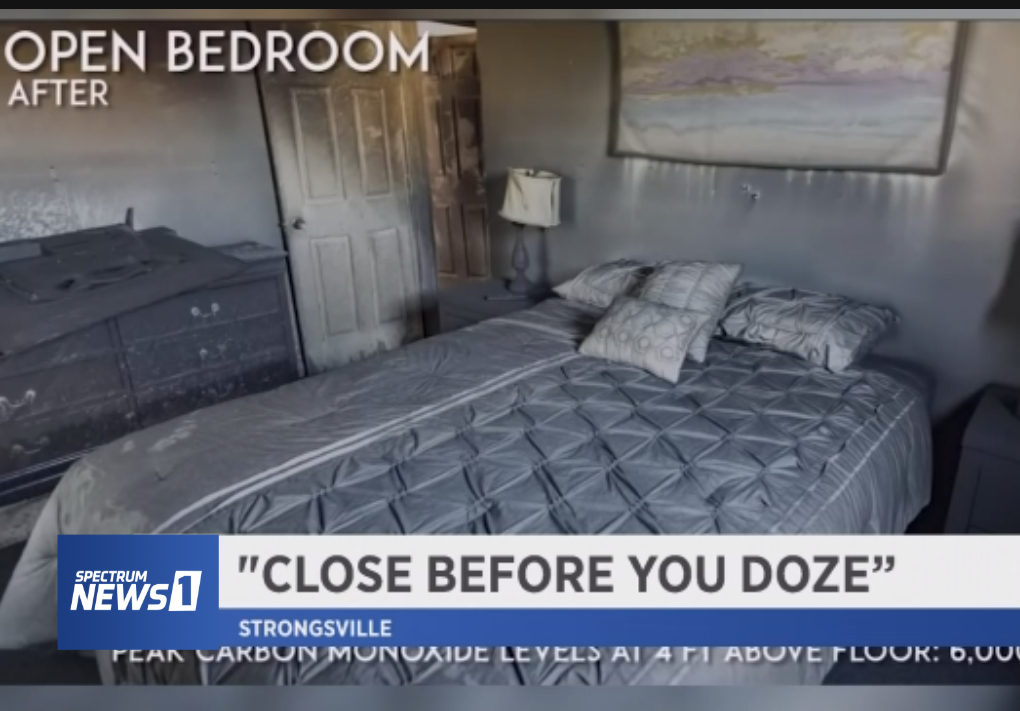 Firefighters Urge You to 'Close Before You Doze'