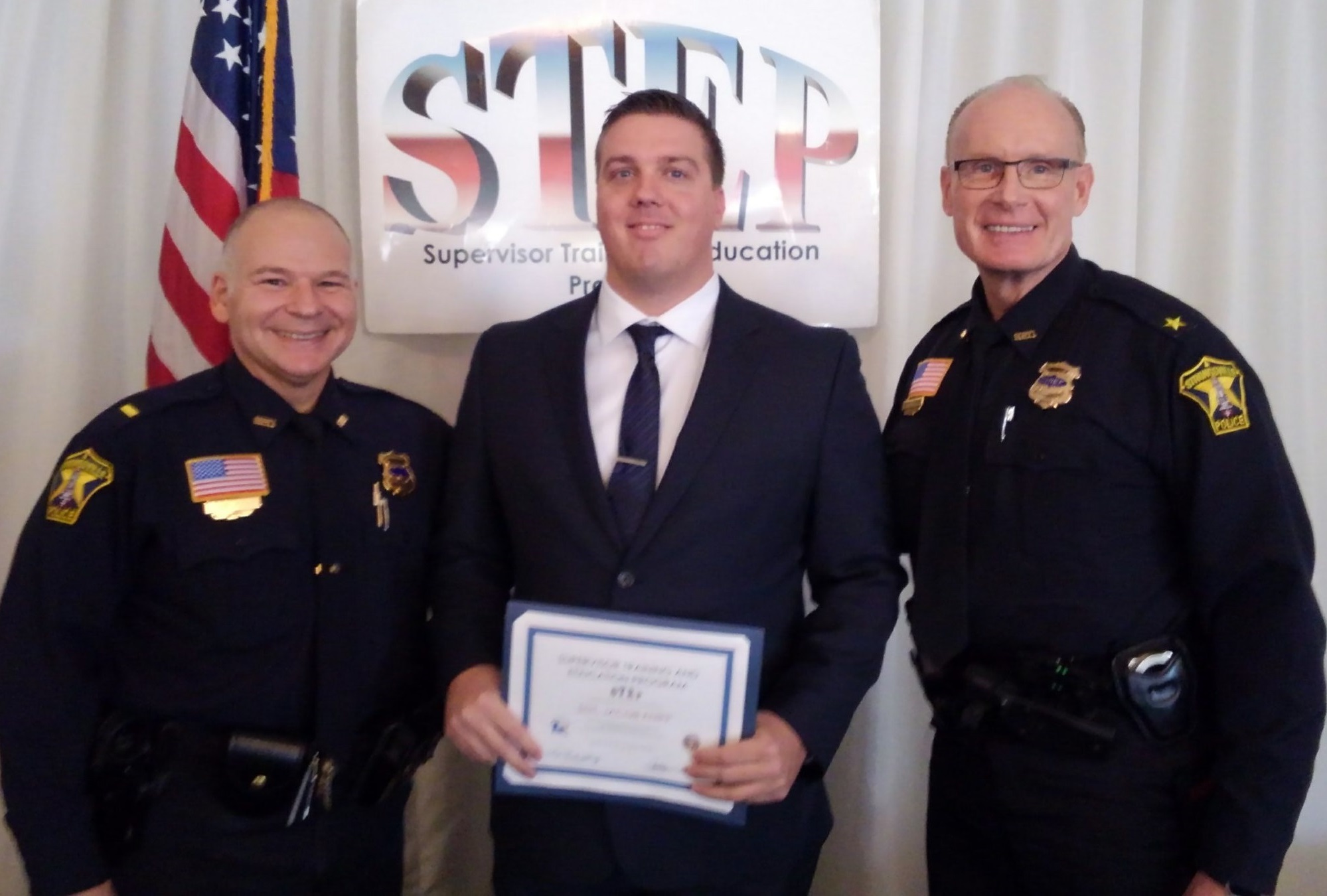 Sgt. Knipp Graduates Supervisor Training Academy